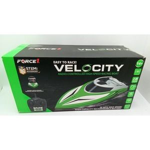 Force 1 Velocity RC High Speed Racing Boat Green